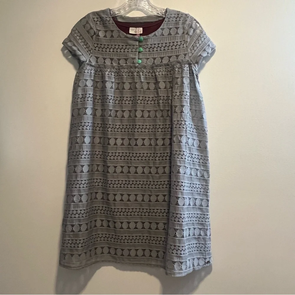 Matilda Jane 435 Sovereign Dress Girls Size 14 Lace Overlay Boho Cottagecore